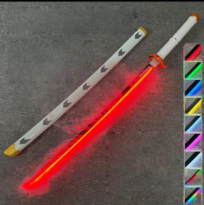 Glowing Sword Rengoku