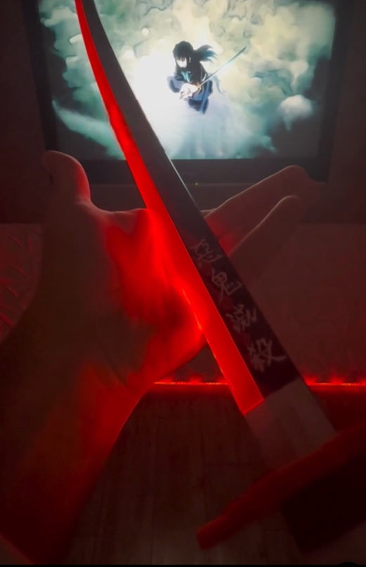 Glowing Sword Rengoku